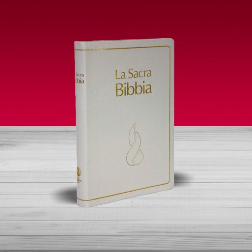 Bibbia NR94 - 32352 (SG32352) In pelle bianca, taglio oro - libricristiani.it